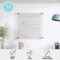 Martha Stewart Grayson Acrylic Dry Erase Wall Calendar w/Dry Erase Mrkr and Mntng Hrdwr, 14in. Sq, Clr w/Gld Prnt BR-AC-3636-GD-CLRGLD-MS - alternate 6
